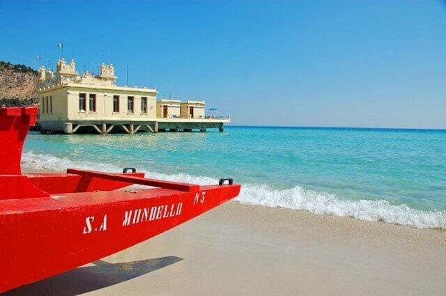 Casa Mandorlo A Mondello Daire Dış mekan fotoğraf