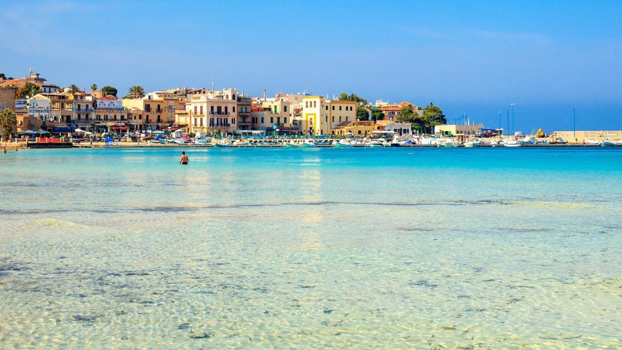 Casa Mandorlo A Mondello Daire Dış mekan fotoğraf